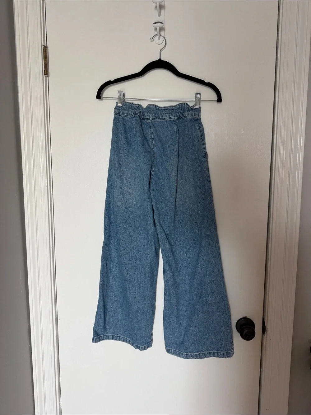 Zara- High-Rise Wide Leg girls Jeans - Blue- size 11-12